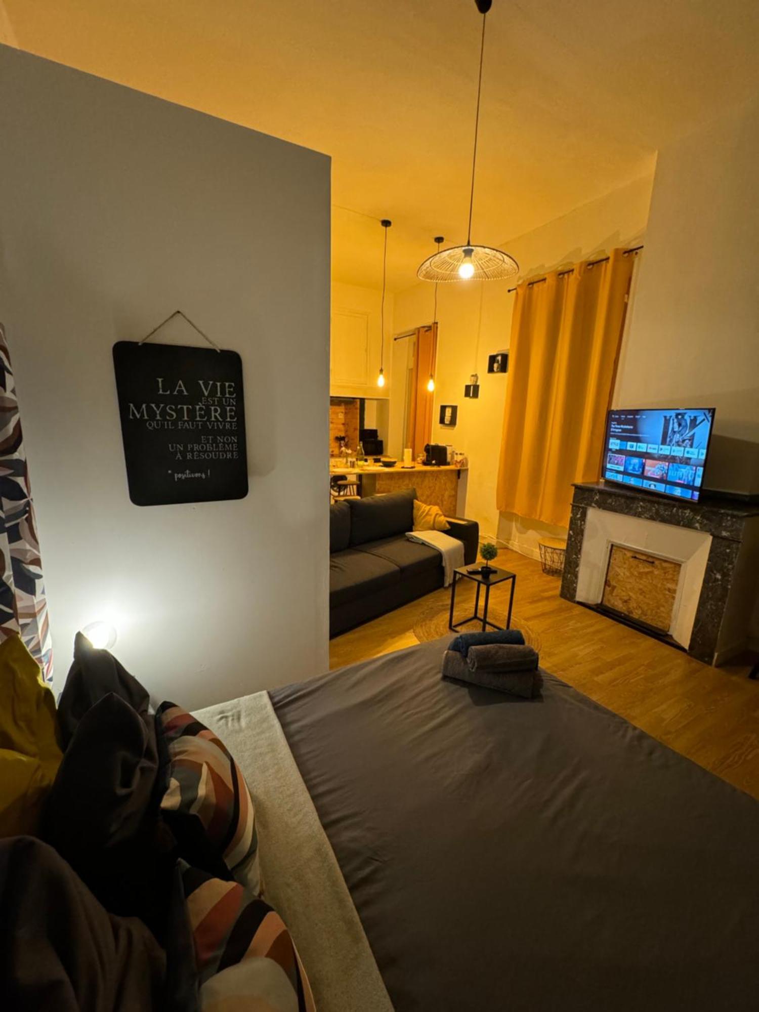 Charmant Appartement Climatise Aux Pieds De La Cite Carcassonne Exterior foto